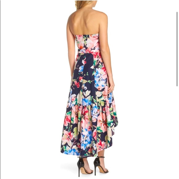 Eliza J Strapless High/Low Dress - Picture 3 of 11